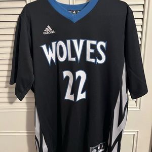 Adidas Andrew Wiggins Timberwolves Swingman Jersey Small
